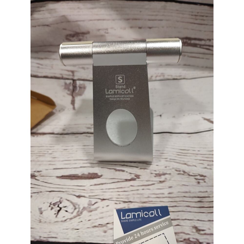Lamicoll S1 Mobile Phone Stand iPhone/Smart Phone Holder Silver Color new